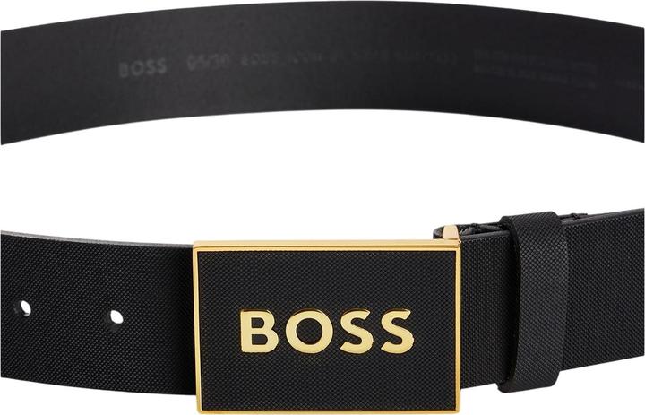 Actual product image BOSS Logo Leather Belt