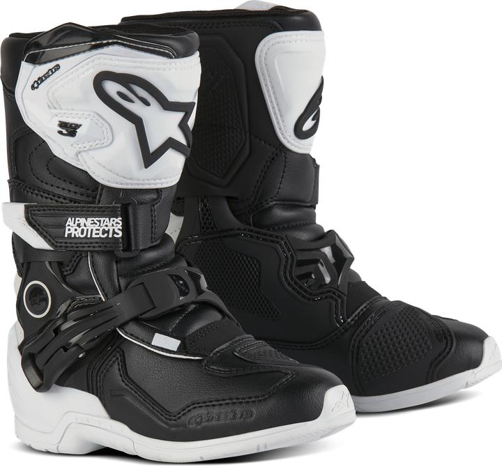 Actual product image Alpinestars Boots Tech 3s Kids Wht/Bl 1/ (Boys, 33)