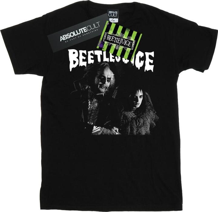 Produktbild Beetlejuice Monochrome Paar Baumwolle Boyfriend TShirt (S)