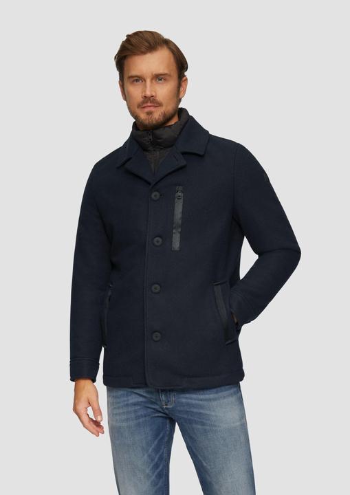 Actual product image S.Oliver Outdoor-Jacke Kurzmantel mit gestepptem Innenfutter (XXL)