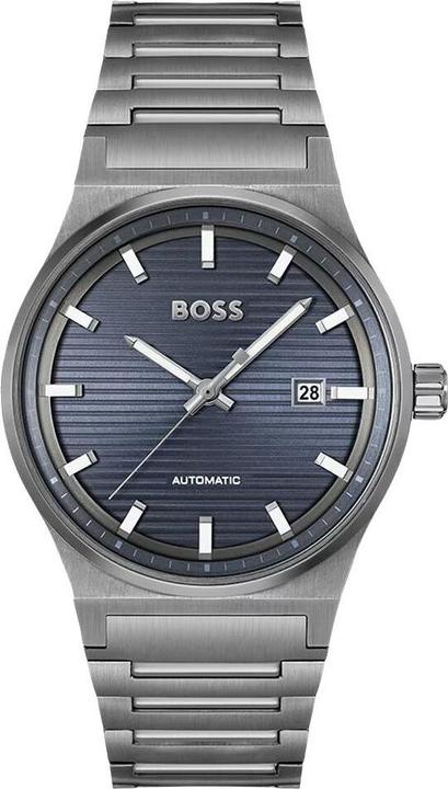 BOSS Automatische Armbanduhr Candor - Schwarz und Blau (37 mm)