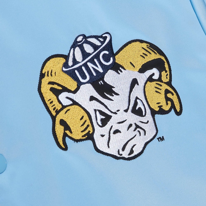 Produktbild Mitchell & Ness M&N Heavyweight Satin Varsity Jacke - North Carolina - L (L)