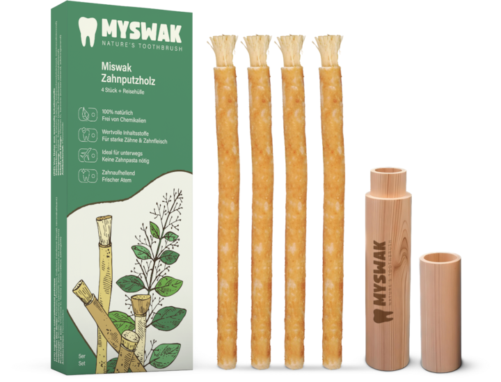 Miswak Zahnputzholz (Mittel, 4 x)