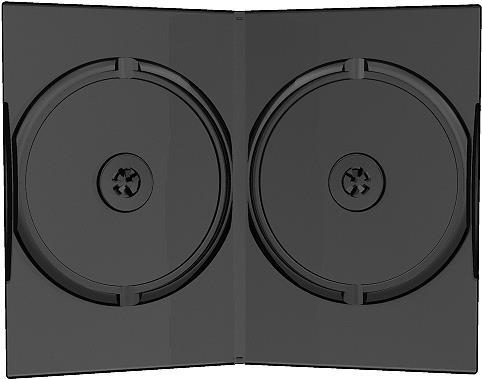 Image du produit MediaRange BOX12 Boîtier pour CD Boîtier pour DVD 2 disques