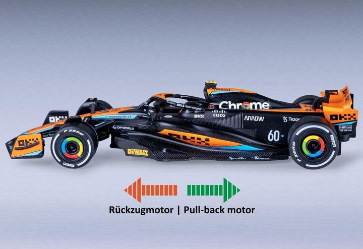 Produktbild Schwarz Kitchen McLaren MCL60 2023 Diecast 1:43 schwarz