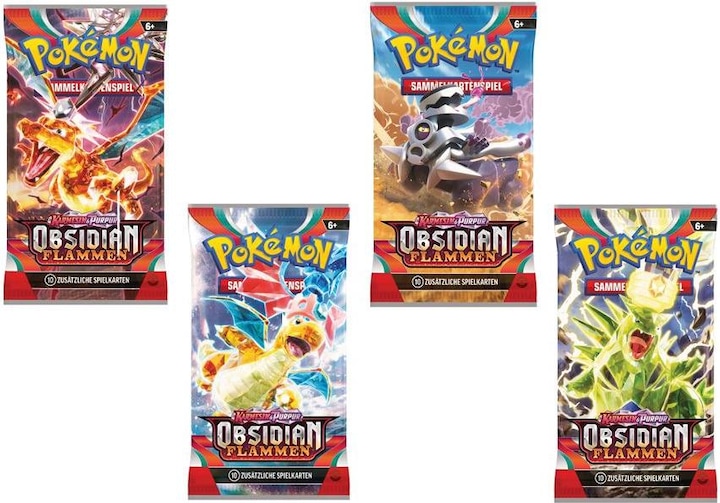 Image du produit Pokémon Sachet Booster Cramoisi & Pourpre (Allemand)