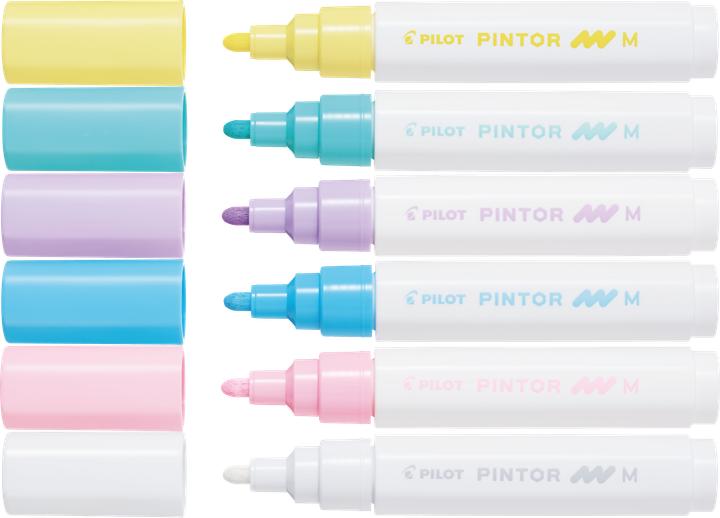Produktbild Pilot Pintor Medium Set à 6 Pastell (6x)