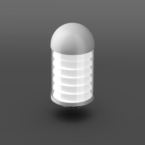 Thumbnail - RZB, Wandleuchte + Deckenleuchte, Zimmermann Lamellenblende Alu-Poller 982264.004