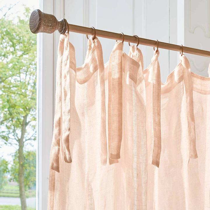 Produktbild Loberon Gardine Elivara rosa (250 x 135 cm)