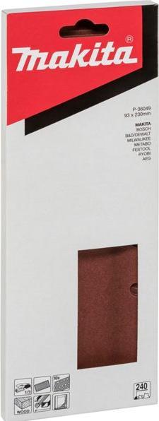 Actual product image Makita Schleifpapier (P240)