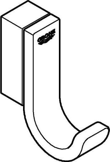 Produktbild Grohe Selection Einfacher Bademantelhaken