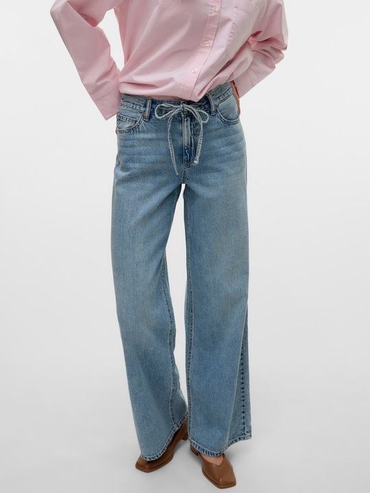 Immagine prodotto Vero Moda VMREMY Mid Rise Gerade geschnitten Jeans Weit geschnitten (W31/L32)
