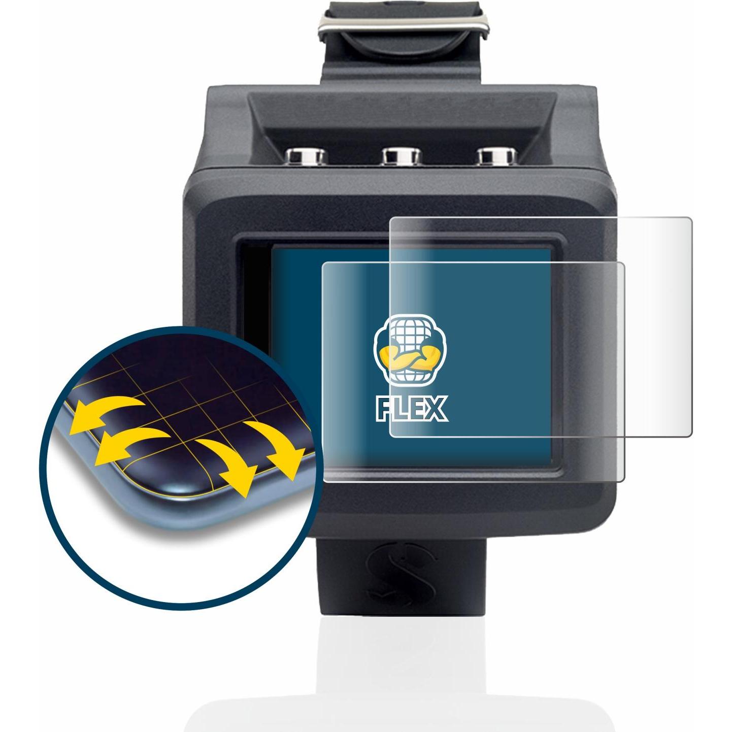 Thumbnail - BROTECT Full-Cover Displayschutz, Smartwatch Schutzfolie, Transparent