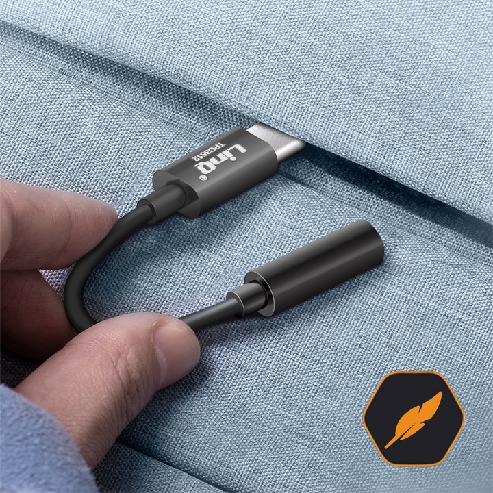 Produktbild LinQ USB-C /3.5mm Klinkenadapter (USB Typ C, 3.5mm Klinke)