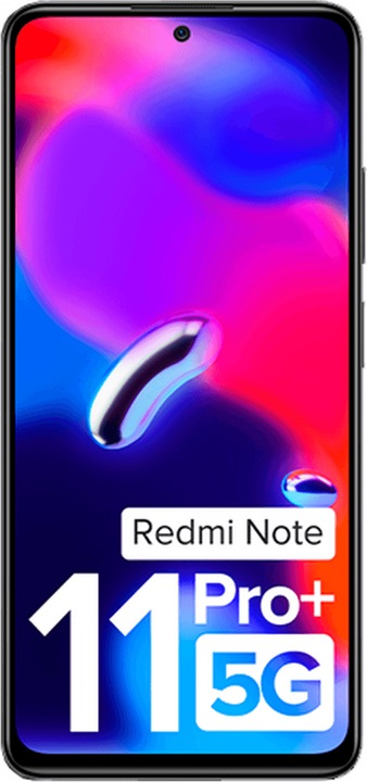 Produktbild Xiaomi Redmi Note 11 Pro+ 5G (128 GB, Graphite gray, 6.67", Hybrid Dual SIM, 108 Mpx, 5G)