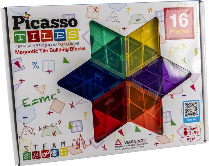 Actual product image PicassoTiles Picasso Tiles - Geometry Styles Set (PT16)