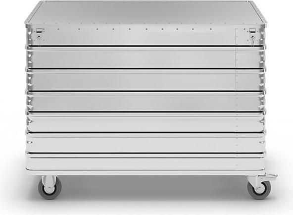 Image du produit Gmöhling Fourgon en aluminium, paroi pleine (250 kg)