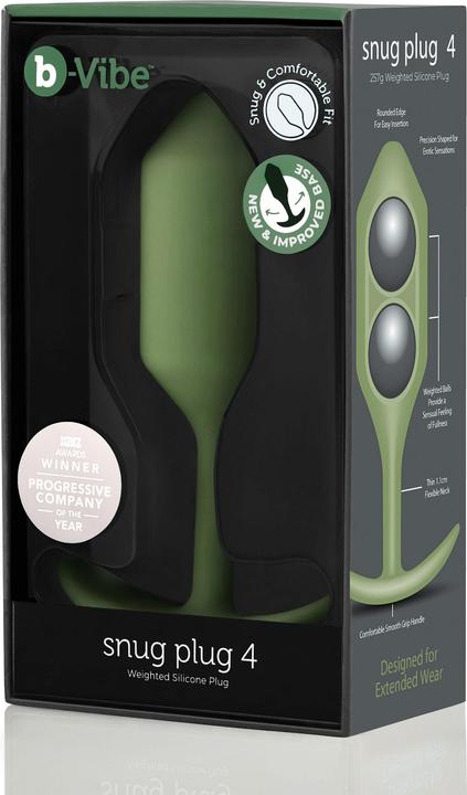 Produktbild Earthly Body B-Vibe - Snug Plug 4 Army