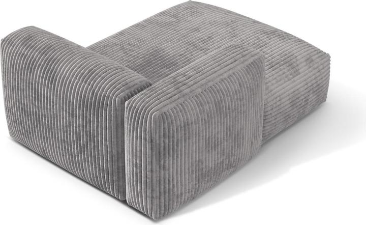 Image du produit Micadoni Chaise longue modulable gauche, "Martina", 1 Place, 176x123x75 Fabriqué en Europe (Recamière)