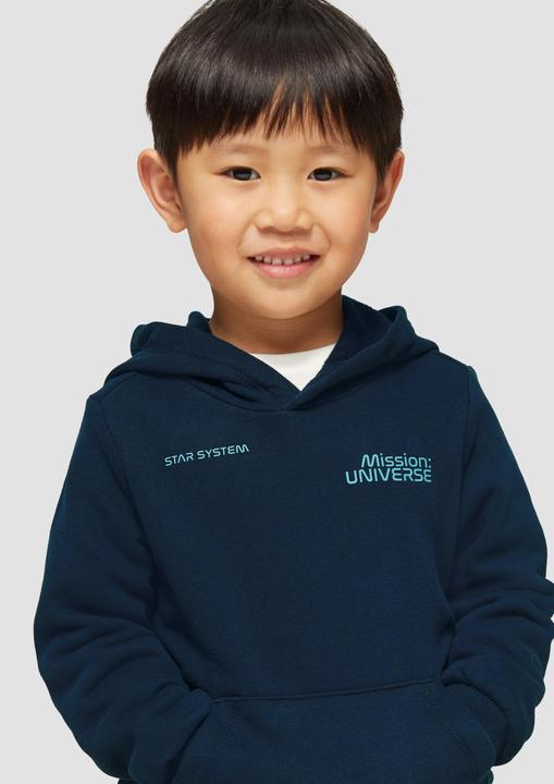 Actual product image S.Oliver Sweatshirt Wärmender Hoodie mit Glow-in-the-Dark-Effekt (98)