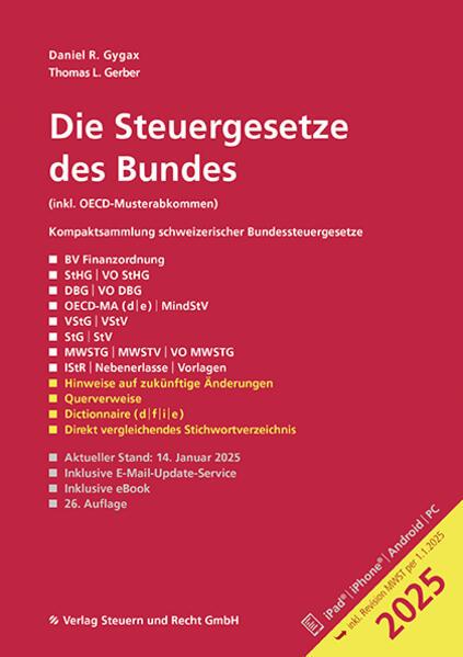 FVSR Die Steuergesetze des Bundes 2025 - kaufen bei Galaxus