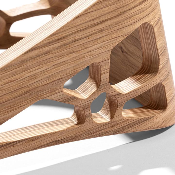 Actual product image AbsoluteBlack Oak Bicycle Hanger