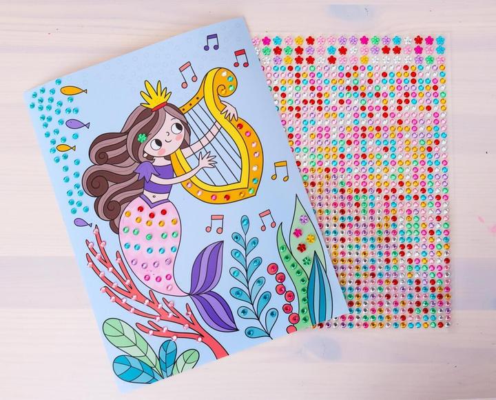 Actual product image My Diamond Sticker Book - Mermaids