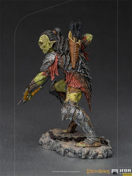 Produktbild Iron Studios The Lord of the Rings - Archer Orc Statue Art Scale 1/10