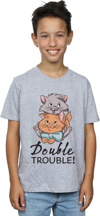 Image du produit Disney - T-shirt THE ARISTOCATS DOUBLE TROUBLE - Garçon (140, 146)