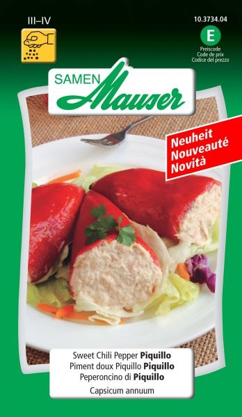 Image du produit Samen Mauser Piment doux Piquillo (Graines de légumes)