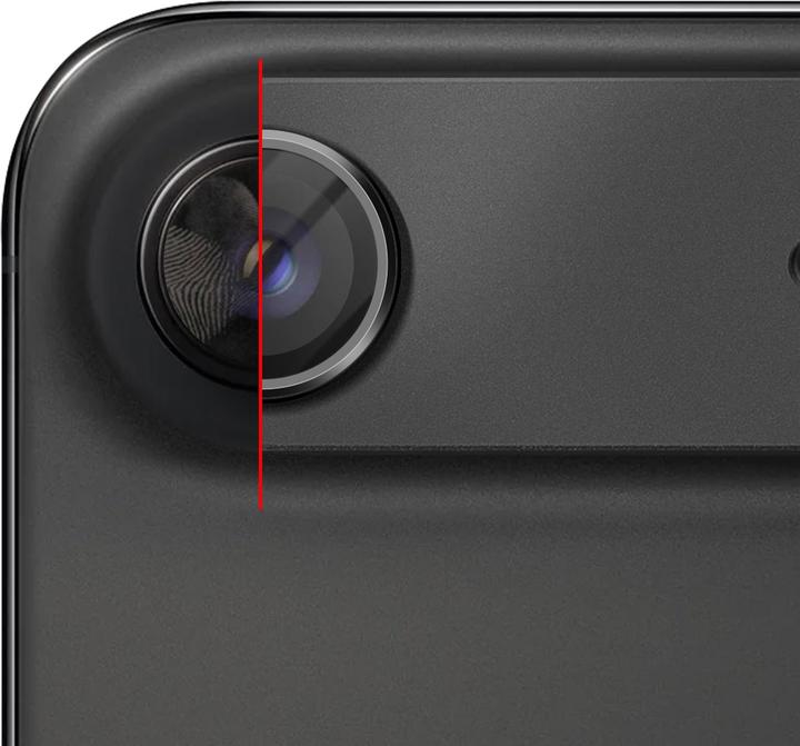 Actual product image Avizar Alu Kameraschutz Monoblock iPhone Air (1 pcs., Apple iPhone Air)
