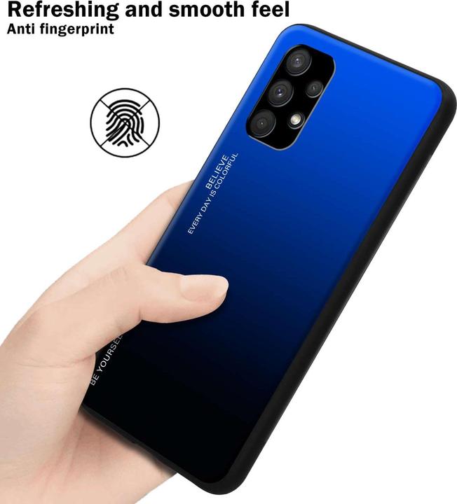 Image du produit Cadorabo Coque pour Samsung Galaxy A32 4G TPU 2 Farben Glas (Samsung Galaxy A32)