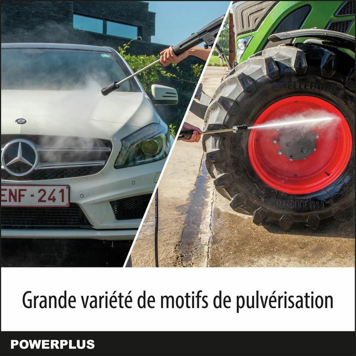 Actual product image Powerplus High Pressure Cleaner (Electrical connection)