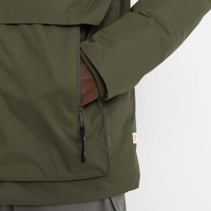 Produktbild Revolution Kurze Regenjacke mit Kapuze und Reissverschlusstaschen (S)