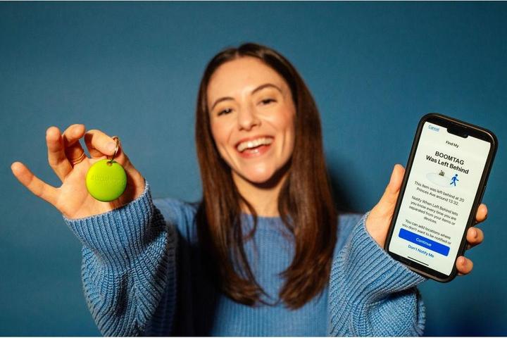 Immagine prodotto Boompods BOOMTAG verde (iOS)