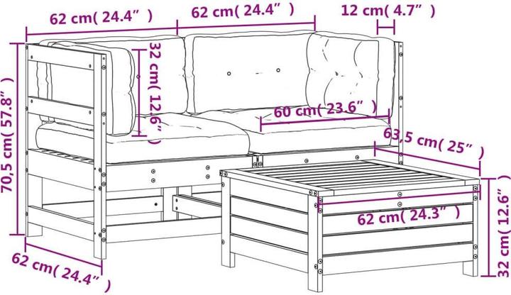 Produktbild vidaXL Kathleen