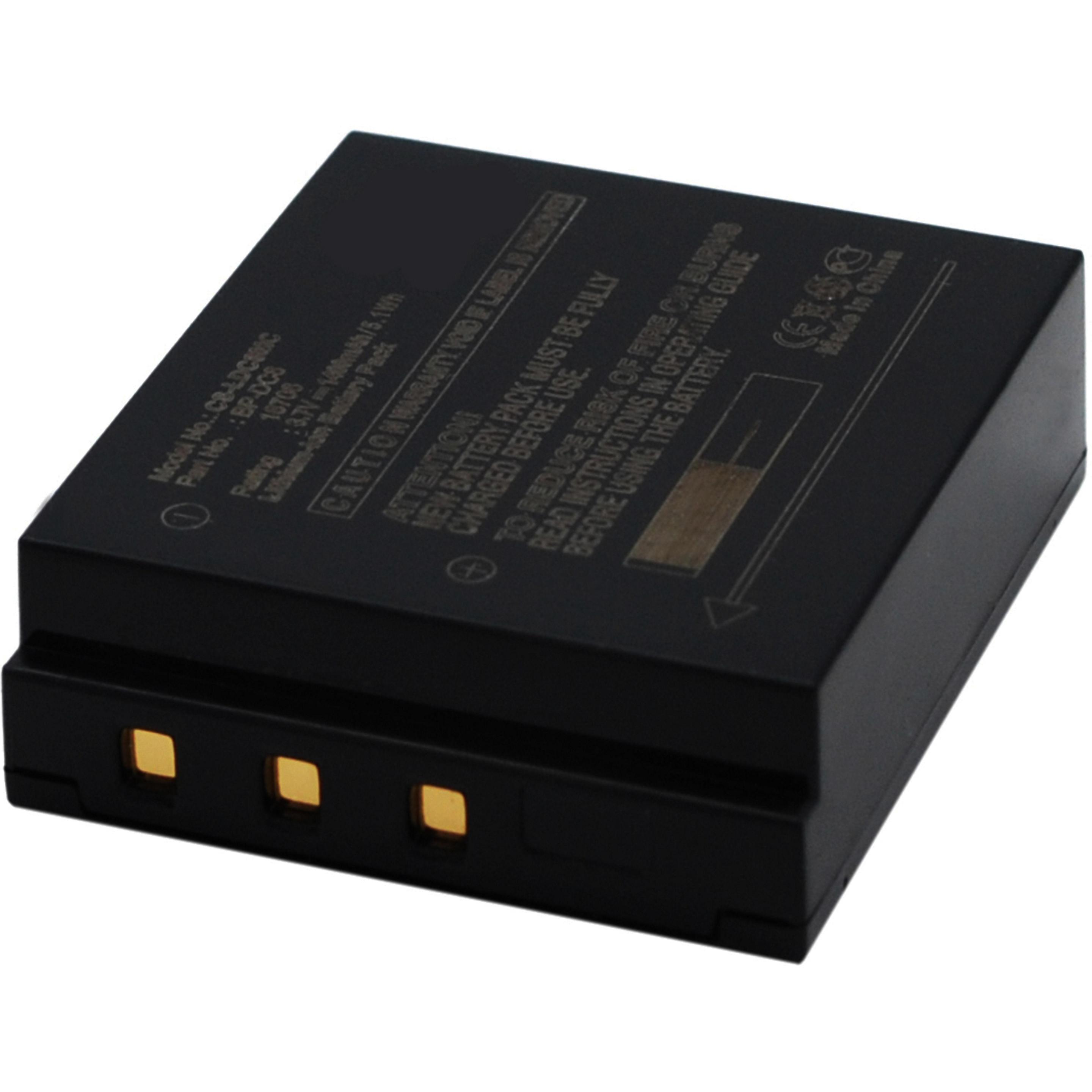 Thumbnail - AGI 6286 - 1300 mAh - 3,7 V - Lithium-Ion (Li-Ion) - 1 Stück(e) (Akku), Kamera Stromversorgung, Schwarz