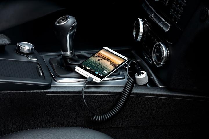 Immagine prodotto Just Mobile Highway Max' Dual USB Car Charger con Micro USB