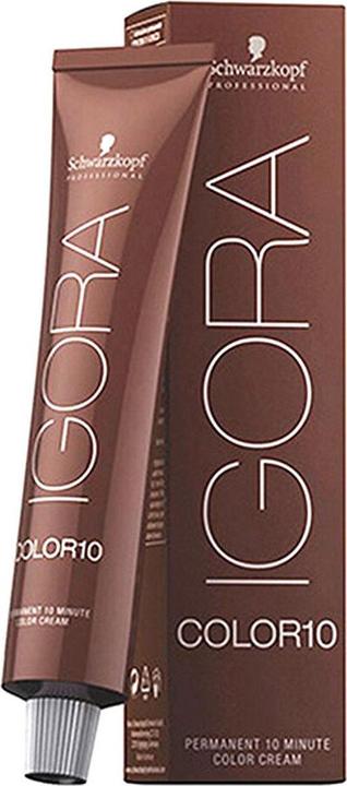 Produktbild Schwarzkopf Professional Igora Color 10 Permanent 10 Minute Color Cream (5-12 Hellbraun Cendré Asch)