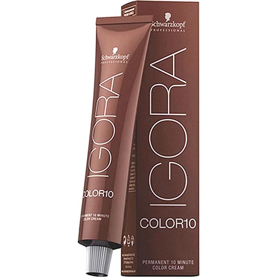 Schwarzkopf Professional, Haarfarbe, Igora Color 10 Permanent 10 Minute Color Cream (5-12 Hellbraun Cendré Asch)