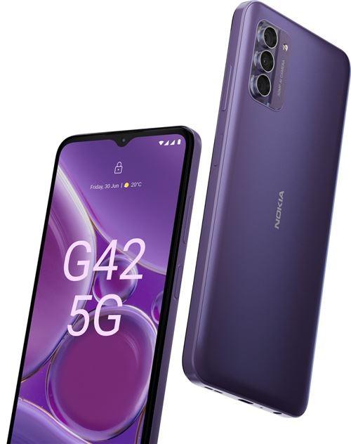 Immagine prodotto Nokia G42 (128 GB, Così viola, 6.56", Doppia SIM, 5G)