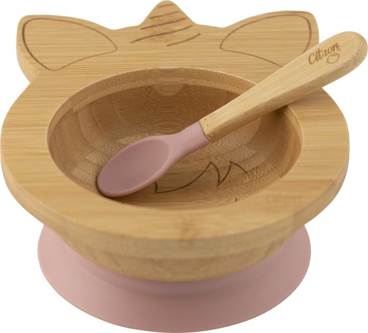 Produktbild Citron Bamboo Bowl Set Unicorn Pink
