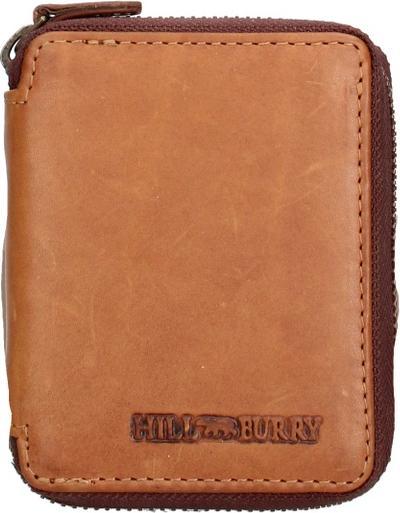 Actual product image Hill Burry Herren Geldbörse Aus Echtleder - Modell Bastian Nova - Mit Reissverschluss - 11.0 X 7.5 X 3.0 Cm