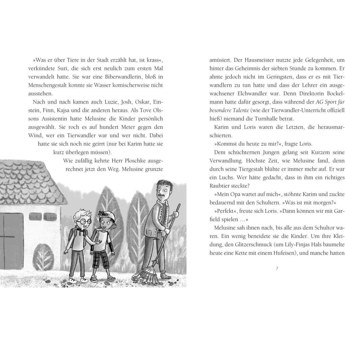 Thumbnail - Die Tierwandler 6: Schwein gehabt!, Kinderbücher von Martina Baumbach