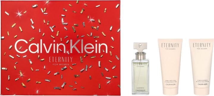 Actual product image Calvin Klein Eternity Christmas 2023 Eau de Parfum 50 / Body Lotion 100 / Shower Gel 100 (Perfume set)
