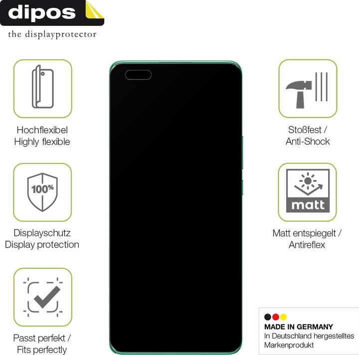 Image du produit Dipos Film de Protection d’écran Full-Cover Anti-reflet (1 pcs, Huawei Nova 11 Pro)