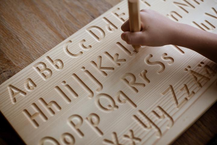 Produktbild Nordischkind Alphabet Tracing Board (Deutsch)