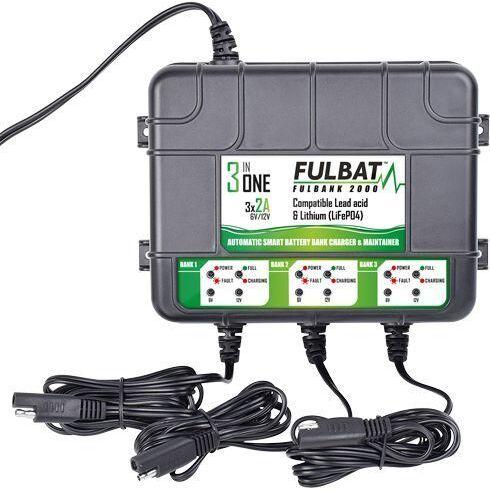 Fulbat, Batterieladegerät, Fulbank 2000 (12V)