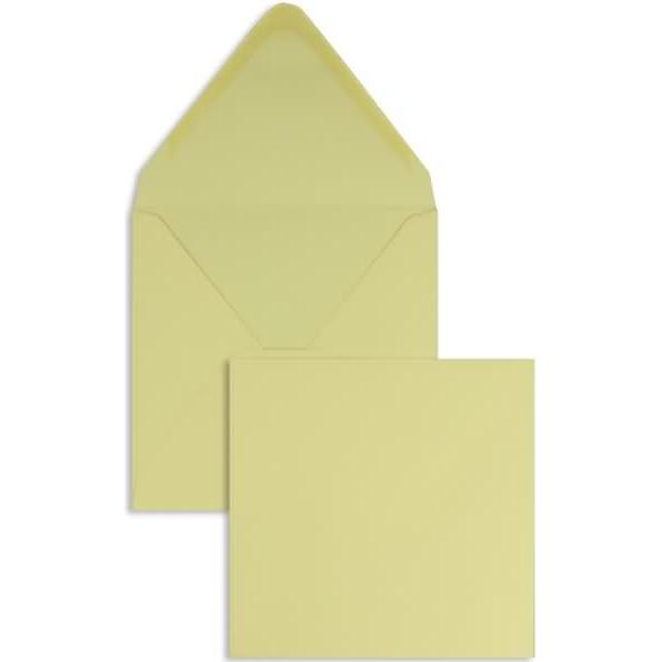 Blanke, Briefumschlag, Briefumschläge 160x160mm 120g/qm gummiert VE=100 Stück korn (100 x)
