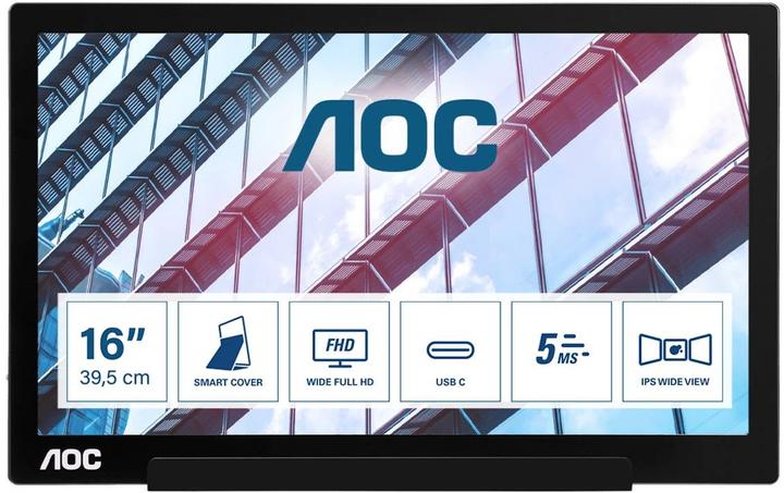 AOC I1601P (1920 x 1080 Pixel, 15.60")